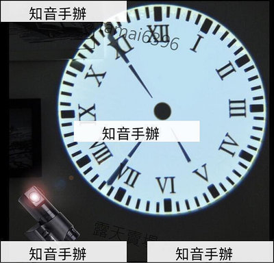創意復古LED投影鐘歐式羅馬靜音電子投射時鐘客廳桌面座鐘掛鐘
