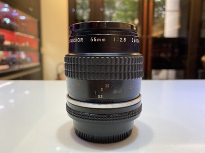 【日光精品相機台中】NIKON AIS Micro 55mm F2.8 日製手動對焦 老鏡  微距 中古 二手