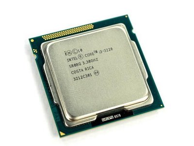Intel 正式版 第3代 Core I3-3220 《3.3G / 3M 》 拆機良品、LGA1155、附原廠風扇