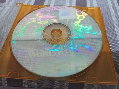 電腦軟體安裝光碟-- Word 2000 (僅光碟 無序號金鑰)