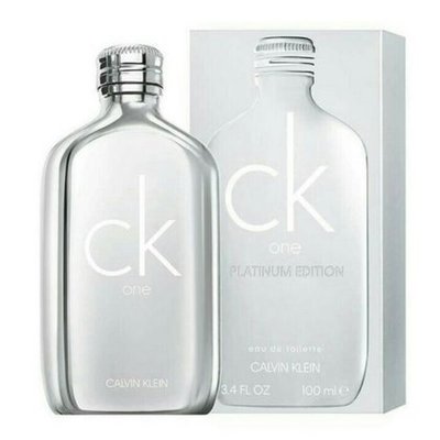 Calvin Klein CK ONE中性淡香水 白金未來限量版/1瓶/100ml-新品正貨