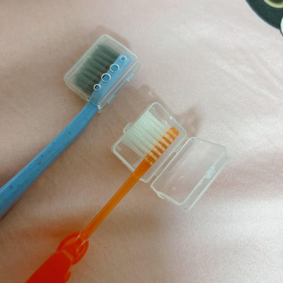 台灣 現貨 居家 收納 旅行 攜便式 小頭 兒童 牙刷頭套 牙刷蓋 旅行收納 浴室用品 牙刷蓋