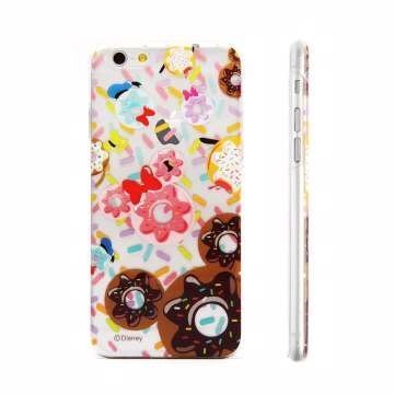 86hero iPhone 6 迪士尼 甜甜圈 透明硬式保護殼