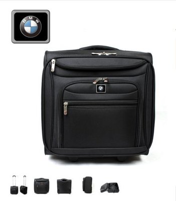 【上品居家生活】BMW 寶馬 商務級 16寸  筆記型電腦/筆電用 登機箱/行李箱/拉桿箱/拉杆箱/旅行箱