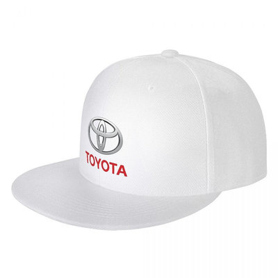 豐田 Snapback 男式女式帽子,時尚棒球帽,嘻哈平頭比爾帽簷可調節爸爸帽