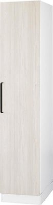 【風禾家具】HGS-450-4@EML系統板鐵杉白色A款單吊1.4尺衣櫃【台中市區免運送到家】系統櫃衣櫥 台灣製造傢俱