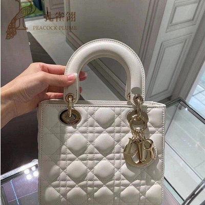 全新正品 Dior 迪奧女包 經典Lady Dior四格 戴妃包 鏈帶包 手提包 肩背包 斜背包 現貨