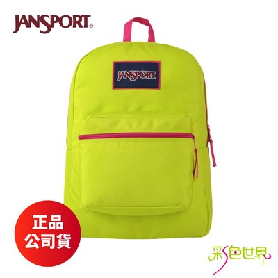 【Jansport™】 原廠公司貨 後背包 JS-43502-04L搖擺森巴 彩色世界