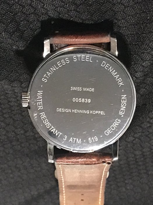 レビューで送料無料】 Georg Jensen KOPPEL WATCH 519 38mm 腕時計