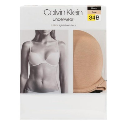 Calvin Klein 女舒適軟鋼圈內衣兩入組 內衣 胸罩 CK #1211078