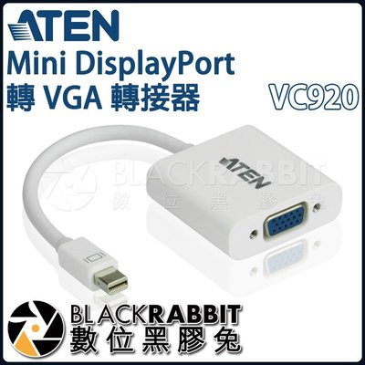 數位黑膠兔【 ATEN VC920 Mini DisplayPort 轉 VGA 轉接器 】 1080p MacBook