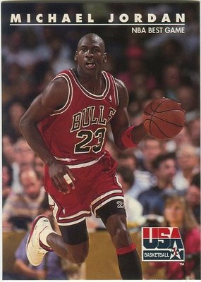 飛人 Michael Jordan 1992 Skybox USA 夢幻隊球卡 #40