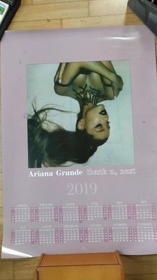 亞莉安娜 Ariana Grande 謝謝, 下一位 2019海報