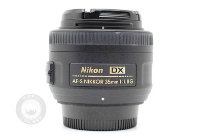 【台南橙市3C】NIKON AF-S NIKKOR 35MM F1.8 G DX 二手鏡頭#88408