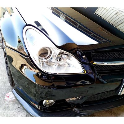 【JR佳睿精品】2005-2011 Benz 賓士 CLS W219 CLS55 CLS350 鍍鉻大燈框 改裝配件