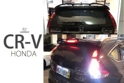 》傑暘國際車身部品《HONDA CRV 4代 4.5代 CRV4 13 14 15 16 年 惡魔 尾翼 擾流板 含烤漆