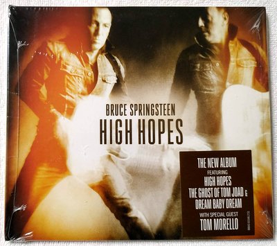 全新未拆 / 布魯斯史普林斯汀 Bruce Springsteen / 萬眾矚目 High Hopes / 美版