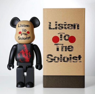 BEETLE BE@RBRICK THE SOLOIST PAUSE≒PLAY 日本 潮牌 1000%