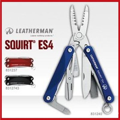 (現貨)Leatherman SQUIRT ES4迷你工具刀#831243黑【AH13038】JC雜貨