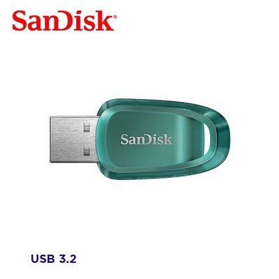 《sunlink》SanDisk cz96 Ultra Eco USB 3.2 隨身碟 (公司貨) 128GB 綠色