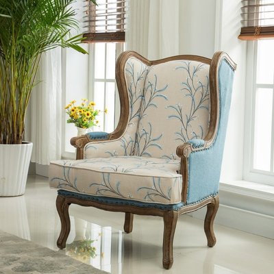 【台大復古家居_法式家具_訂製】法式躺椅 French Louis XV Lorraine Wingback Chair