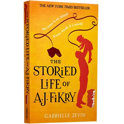 【上品外文書坊】英文原版 The storied life of A. J. Fikry 島上書店 進口原文小說 正版