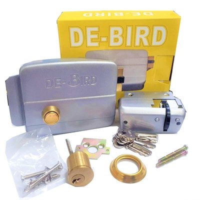 【電鎖】DE BIRD 第一鳥 (正鎖) 銅頭 大門鎖 內開大門電鎖 內拉門鎖 鐵門鎖 安全鎖 替代OK688