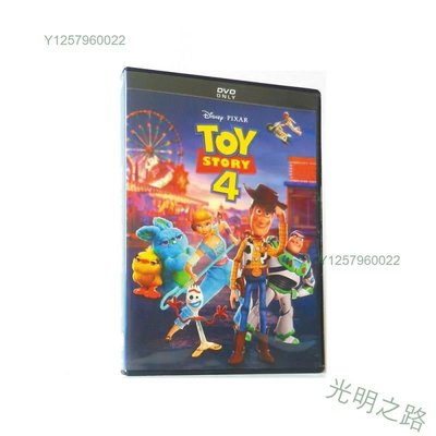 玩具總動員4 Toy Story DVD碟片原聲英文兒童動畫片高清英文發音 光明之路