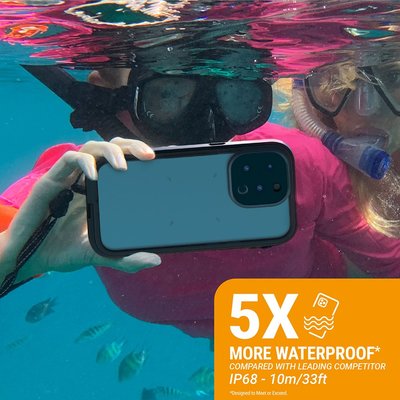 KINGCASE CATALYST iPhone14 Pro Max (3顆鏡頭) 完美四合一防水保護殼手機套