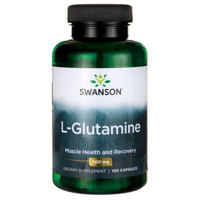 【天然小舖】Swanson 左旋麩醯胺酸 L-Glutamine 500mg 100顆