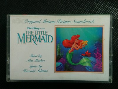 錄音帶 /卡帶/ H /電影原聲帶 迪士尼/小美人魚 THE LITTLE MERMAID / 非CD非黑膠
