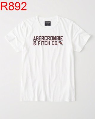 【西寧鹿】AF a&f Abercrombie & Fitch HCO T-SHIRT R892_03 瑕疵品