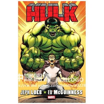 中譯圖書→Hulk: Jeph Loeb &amp; Ed McGuinness Omnibus 綠巨人浩克合輯
