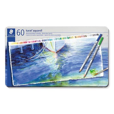 【品 · 創藝】精品美術-德國STAEDTLER施德樓 金鑽級水性色鉛筆-60色 #125M60