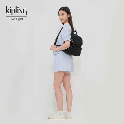 【小鹿甄選】kipling女款2023新款時尚潮流休閑書包雙肩包|MATTA