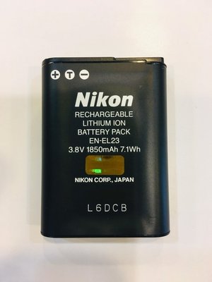 NIKON EN-EL23  ENEL23【密封包裝】 原廠鋰電池   P600 P610 B700 P900