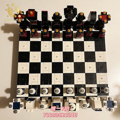象棋LEGO樂高40174創意百變國際象棋積木拼裝模型男女孩益智玩具禮物