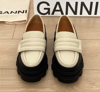 GoodStyle 歐美新款 Ganni 增高厚底 舒適福樂鞋 優質選擇~特