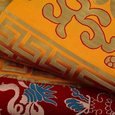 現貨熱銷-藏式密宗佛堂裝飾塔爾寺手工縫制供桌布佛臺布藏式家用方型包郵爆款