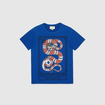 GUCCI 2018 最新 Kingsnake print T-shirt 王蛇 T