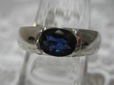 CHAUMET PARIS 尚美 天然藍寶石戒指真品100%.H2610220167680A.70000.FZ.日本製