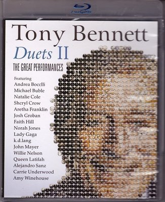 高清藍光碟 Tony Bennett Duets II The Great Performances 托尼.本尼特 25G