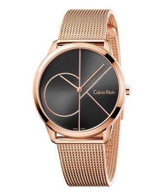Calvin Klein minimal系列 ck logo簡約手錶 / K3M21621 /40mm