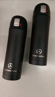 ~Mercedes-Benz 賓士~不銹鋼保溫保冰杯VIP禮贈品原裝正品不鏽鋼賓士保温杯-黑色