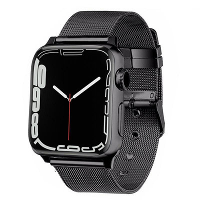 適用於 蘋果手錶鋼帶 apple watch 38 40mm 42 44mm 網-3C玩家