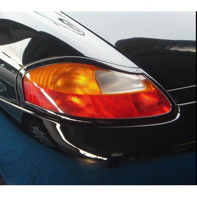 【JR佳睿精品】Porsche 保時捷 Boxster 986 97-05 烤漆黑後燈框 尾燈框 改裝 配件 台灣製