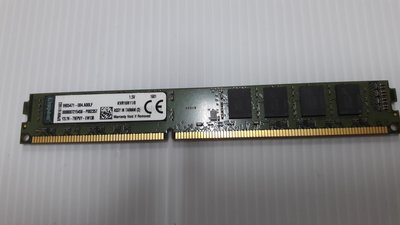 (台中)金士頓桌機記憶體 中古良品 DDR III 1600 8G 短版有1支