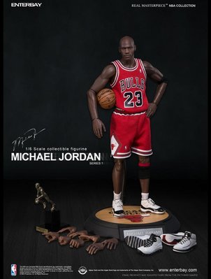 全新 Enterbay RM-1042 1/6 NBA Michael Jordan 麥可 喬丹