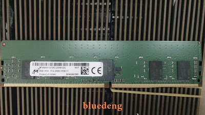 MTA9ASF1G72PZ-2G6B1鎂光8G 1R×8 PC4-2666V DDR4 ECC REG RDIMM