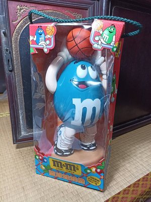 【M＆M’s藍球糖果機含外包裝盒】庫547